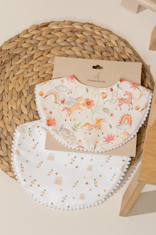 Babero Doble Faz - Jardín Mágico