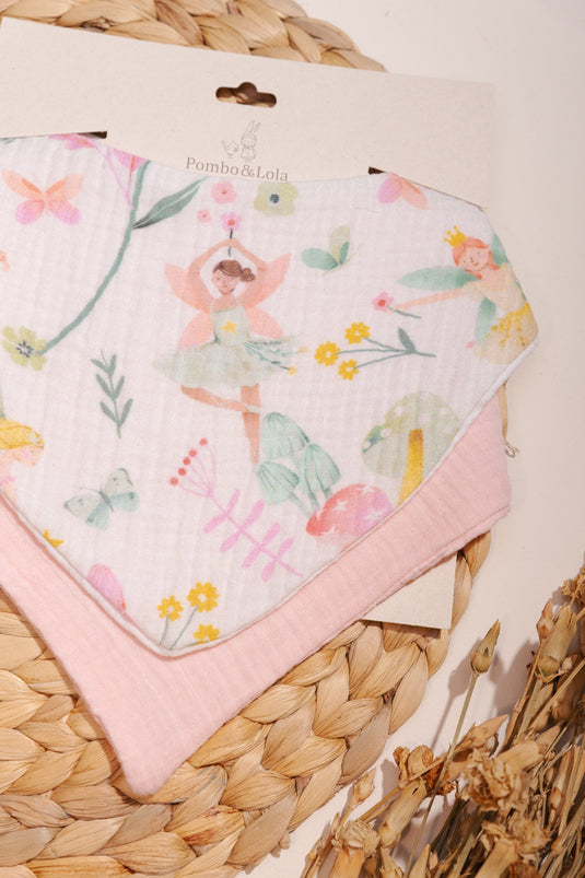 Baberos Muselina - Estampados Pack x 2
