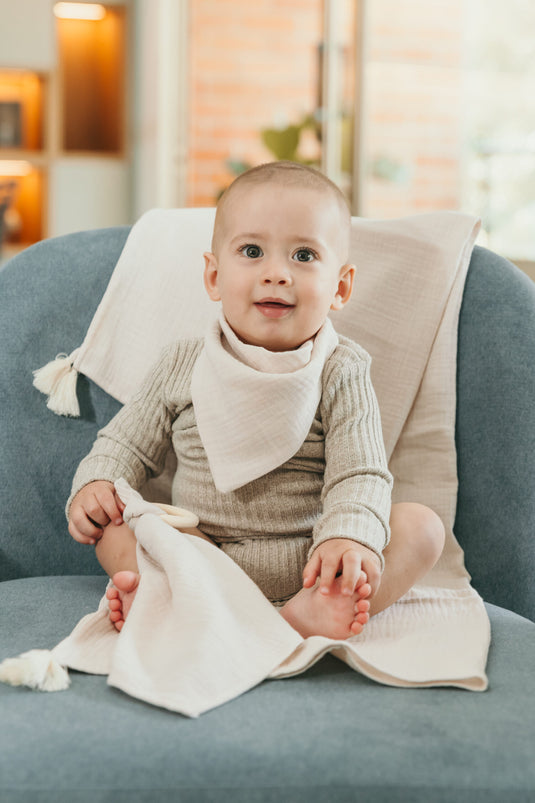 Manta Muselina - Crema