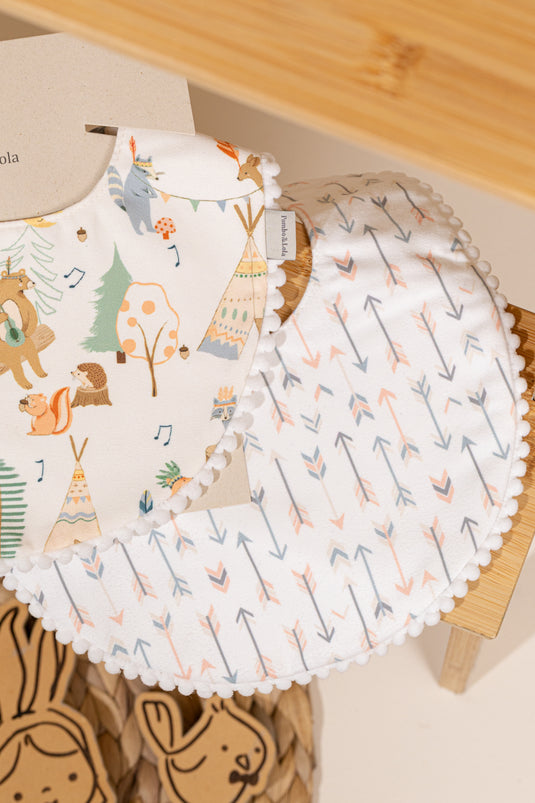 Babero Doble Faz - Bosque